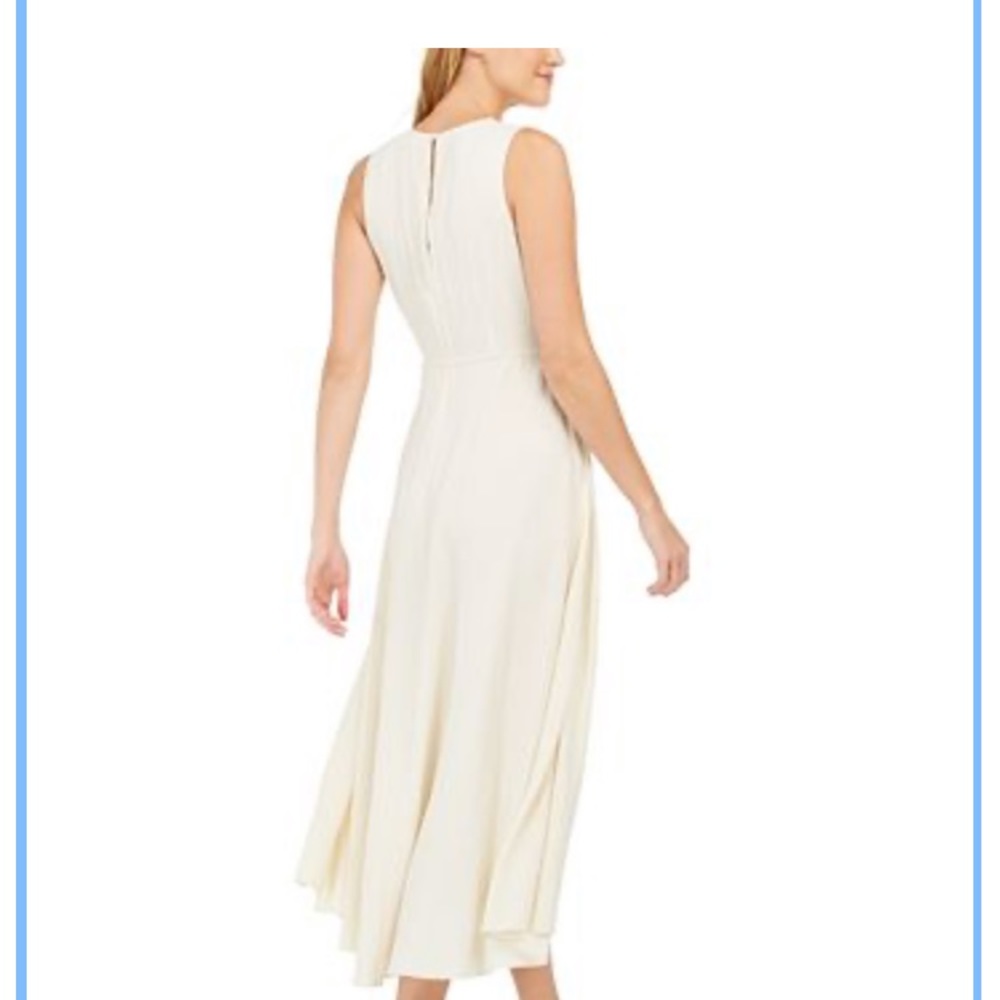 Calvin Klein Raffled faux wrap dress - Picture 4 of 8
